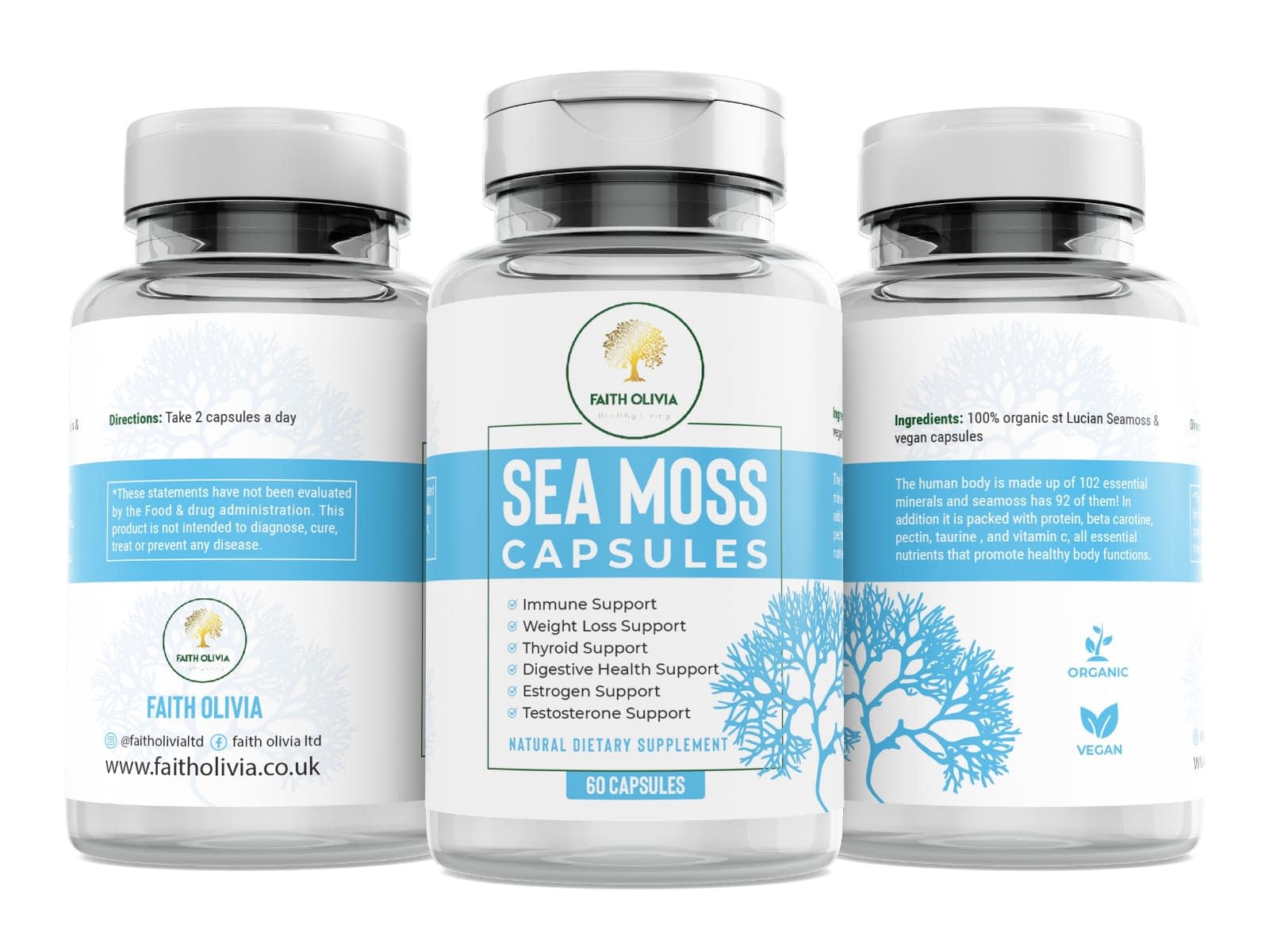 Faith Olivia - Seamoss Capsules