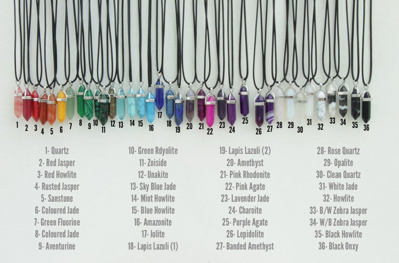 Crystal Necklace Pendants - Image 2